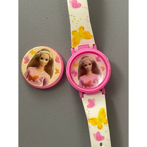 1997 Mattel Barbie Pink Kids Watch - Picture 5 of 7